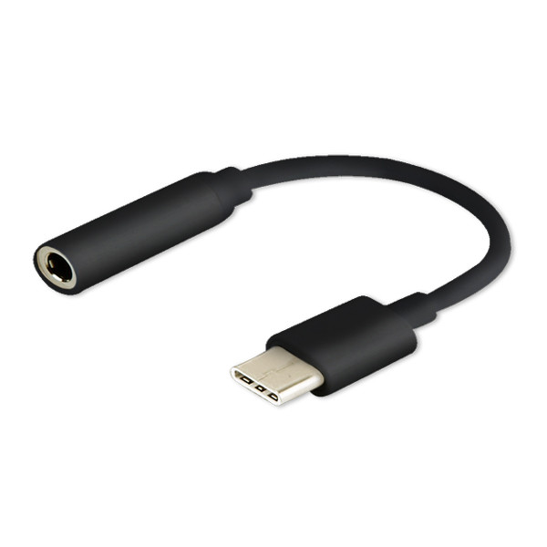 SAVIO ADAPTER AUDIO TYP C-MINI JACK 3,5 MM AK-35/B - zdjęcie 1