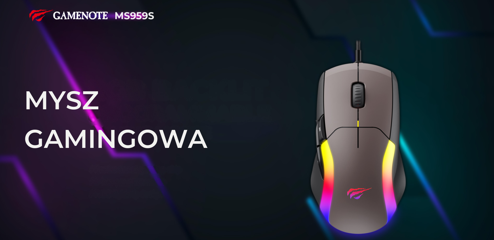 Mysz gamingowa Havit MS959S - zdjęcie 1
