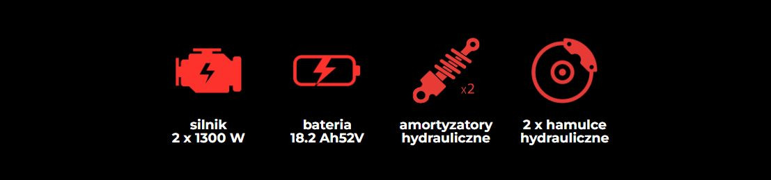 Hulajnoga Motus Pro 10 Daytona - zdjęcie 2