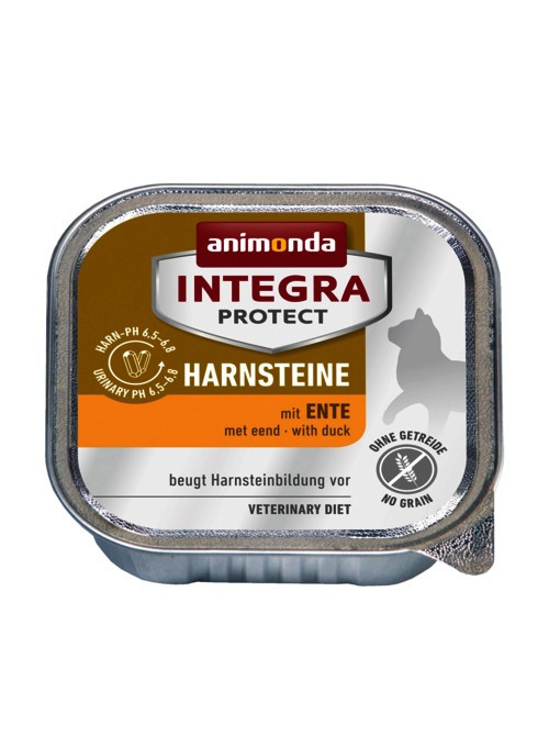 ANIMONDA Integra Protect Harnsteine - kaczka - mokra karma dla kota - 100 g - zdjęcie 1