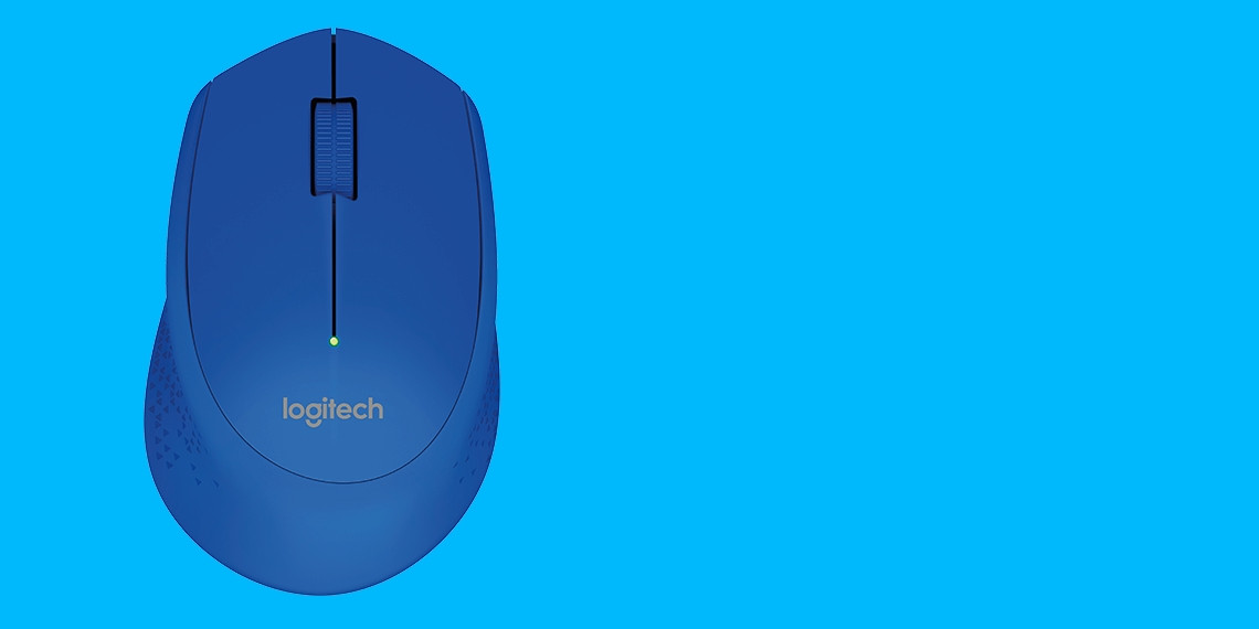 Logitech Wireless Mouse M280, Czarna, EWR2 - zdjęcie 2