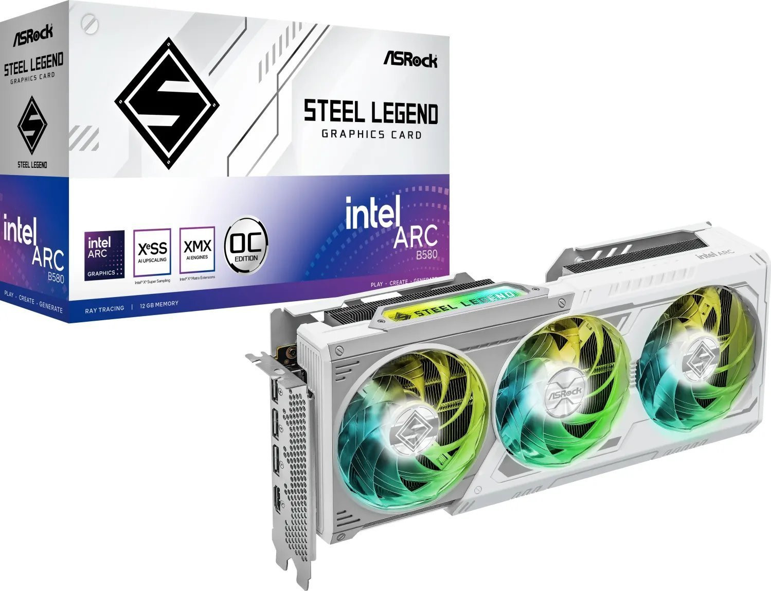 Karta graf. Asrock Intel ARC B580 SL 12GO - zdjęcie 1