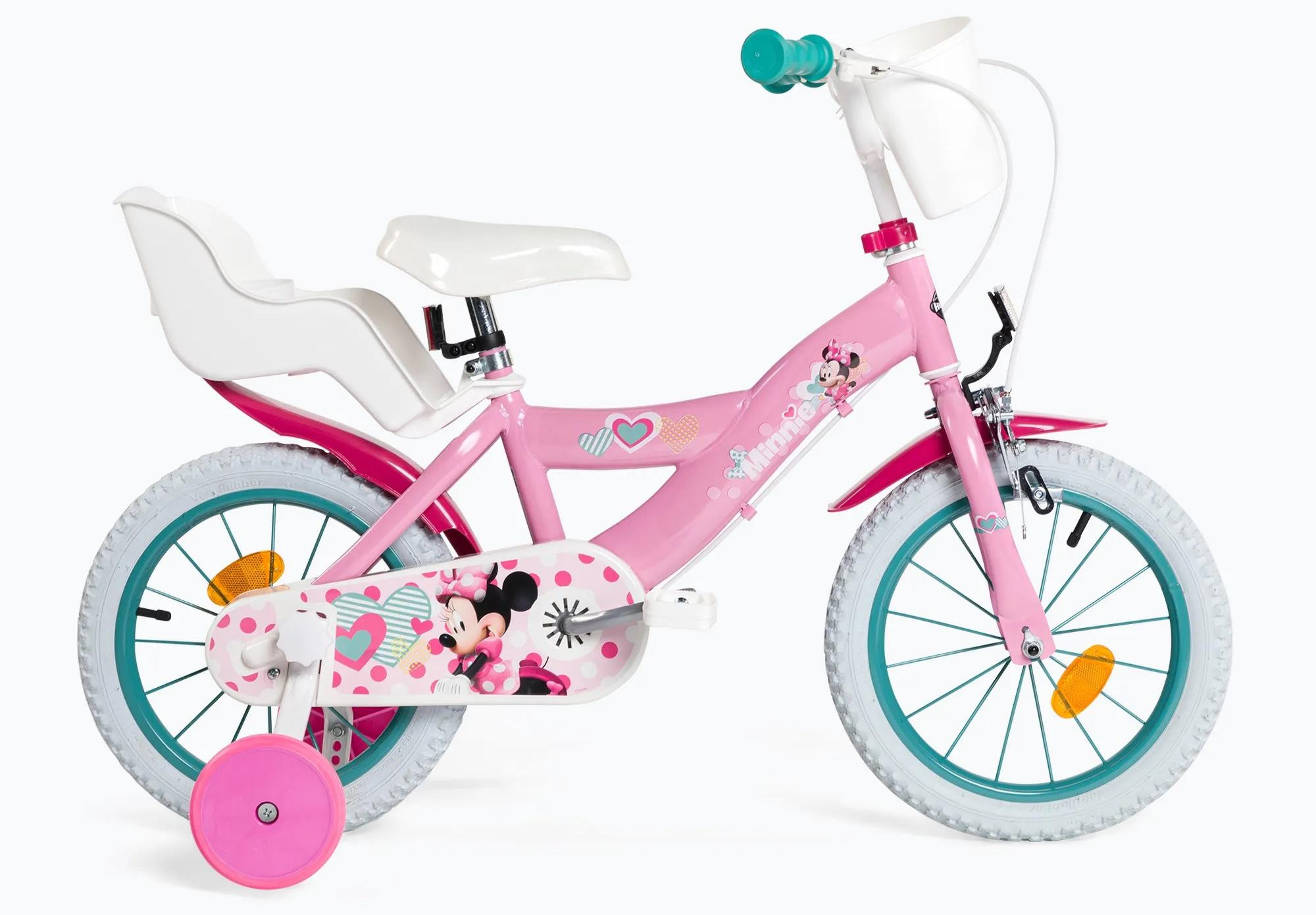 Rowerek dziecięcy Disney MINNIE 14" - zdjęcie 1
