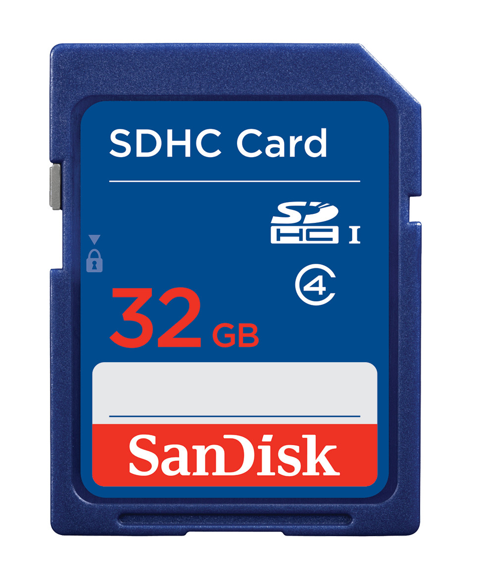 Karta pamięci Sandisk SD 32GB Class 4 - zdjęcie 1