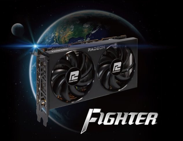 Karta graficzna PowerColor Radeon RX 6600 Fighter 8GB - zdjęcie 2