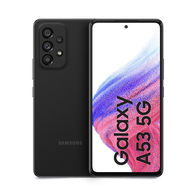 Smartfon Samsung Galaxy A53 (A536) 6/128GB 6,5" SAMOLED 2400x1080 5000mAh Hybrid Dual SIM 5G Enterprise Edition Black - zdjęcie 1