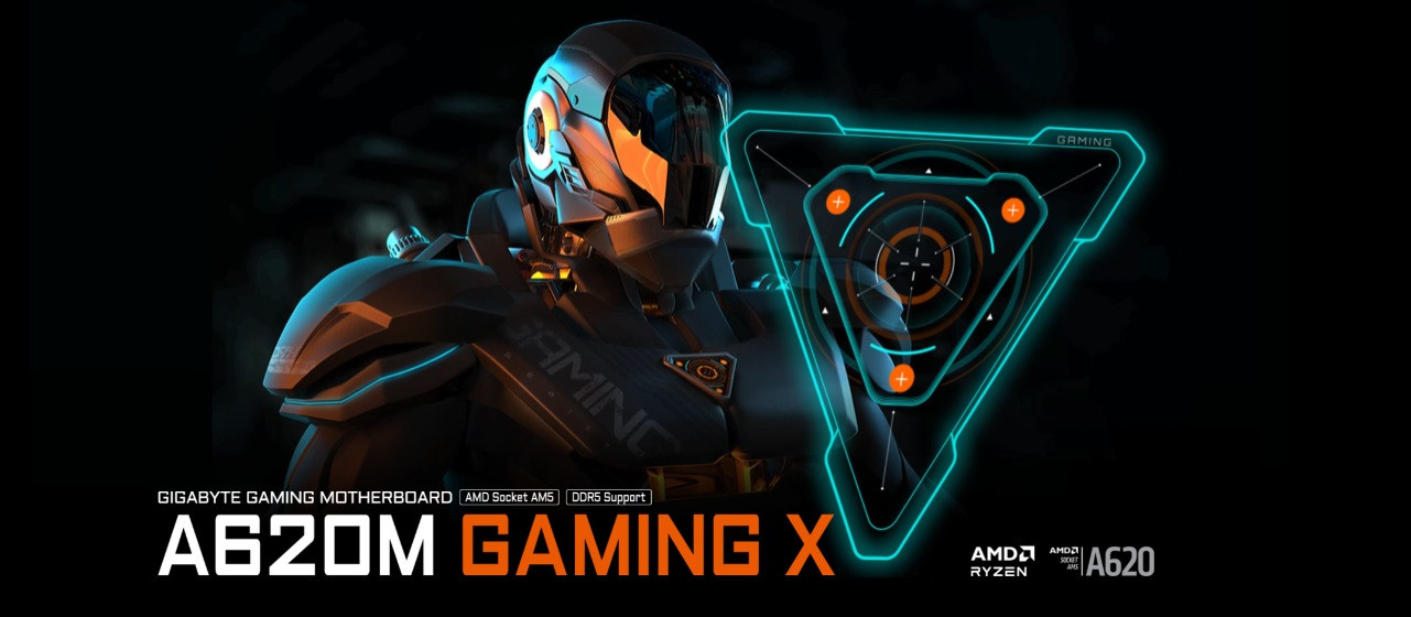 Płyta główna Gigabyte A620M GAMING X - zdjęcie 1