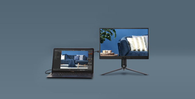 MONITOR ASUS 15,6" MB165B ZenScreen - zdjęcie 4