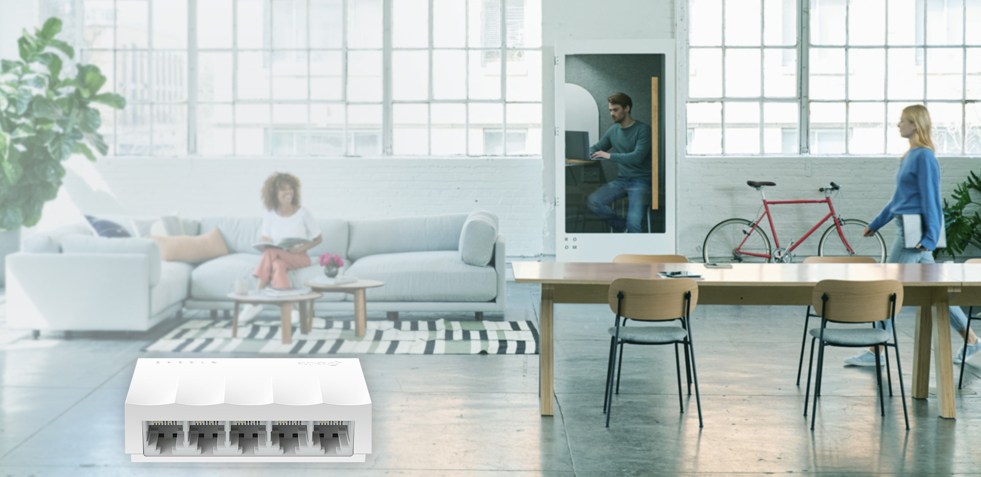 Switch TP-LINK LS1005 - zdjęcie 1