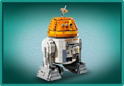 LEGO Star Wars 75416 Droid astromechaniczny Chopper (C1-10P) - zdjęcie 4