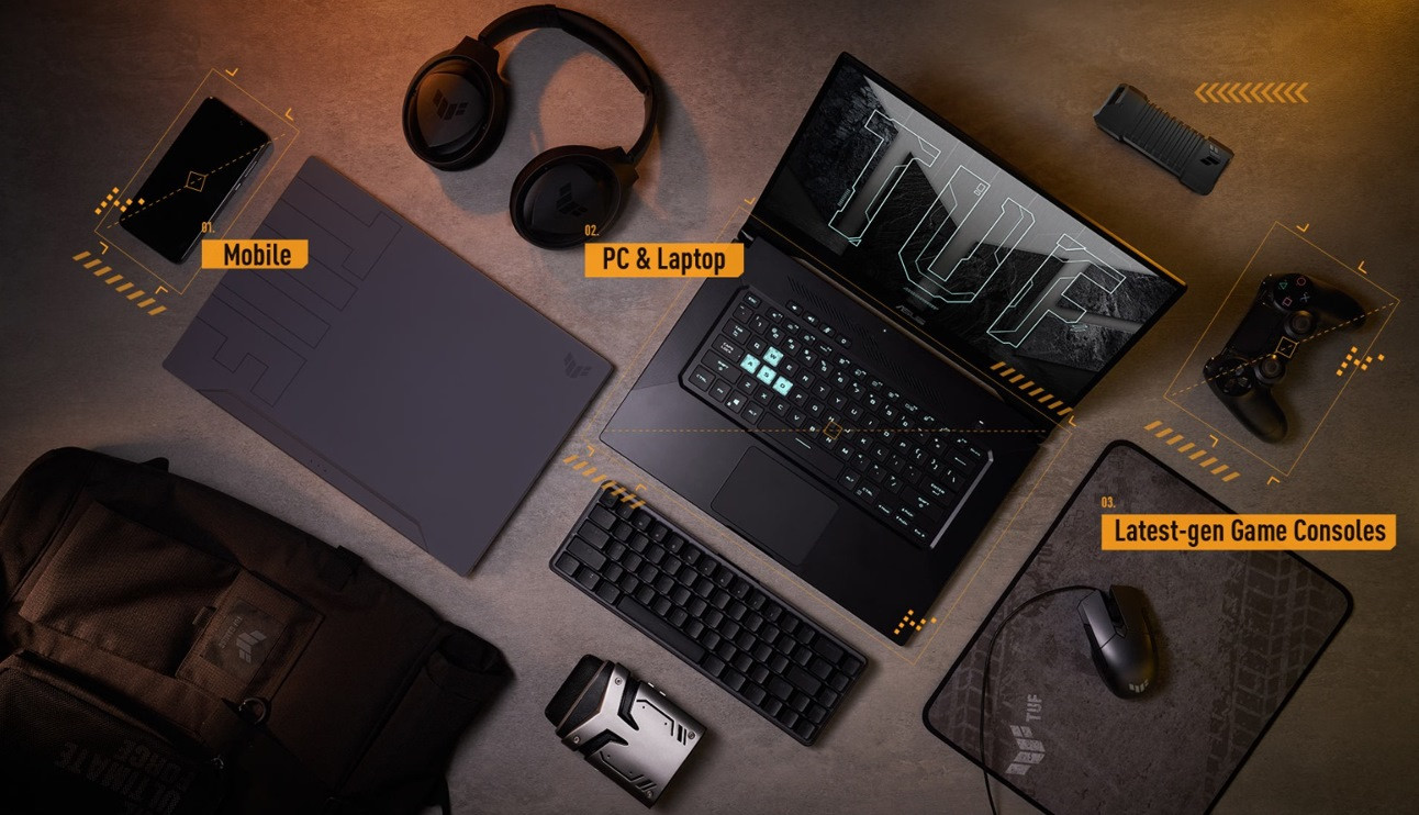 Dysk zewnętrzny SSD Asus TUF Gaming AS1000 1TB Czarny - zdjęcie 7