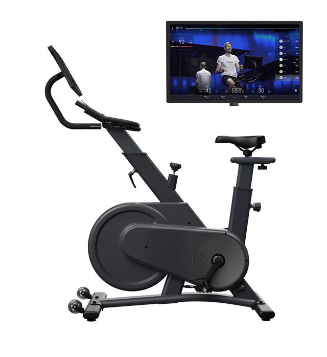 Rower stacjonarny, magnetyczny OVICX Q200X z ekranem dotykowym 15,6" TFT, WIFI bluetooth&app - zdjęcie 10