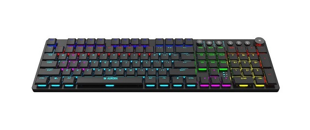 KLAWIATURA I-BOX AURORA K-6 RGB, MECHANICZNA - zdjęcie 1