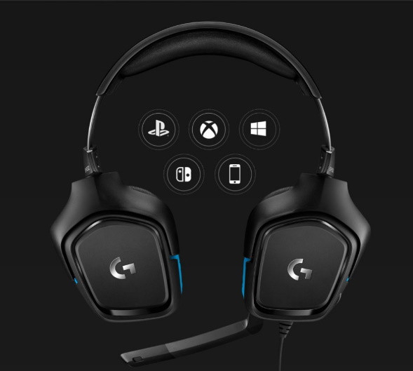 SŁUCHAWKI LOGITECH G432 7.1 - zdjęcie 3