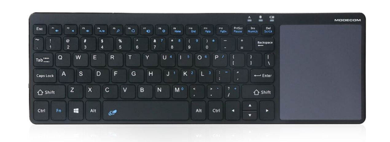 MODECOM Bezprzewodowa Klawiatura MC-TPK1 z touch pad - zdjęcie 1