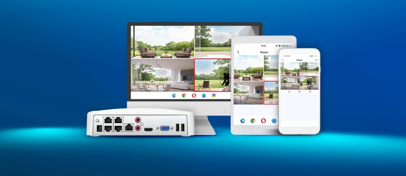 ZESTAWY DO MONITORINGU TENDA 4-KAMERY K4P-4CR - zdjęcie 10