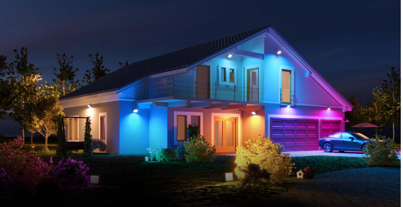 Govee H7060; Naświetlacze LED; RGBICWW, IP65, Bluetooth, Wi-Fi - zdjęcie 1