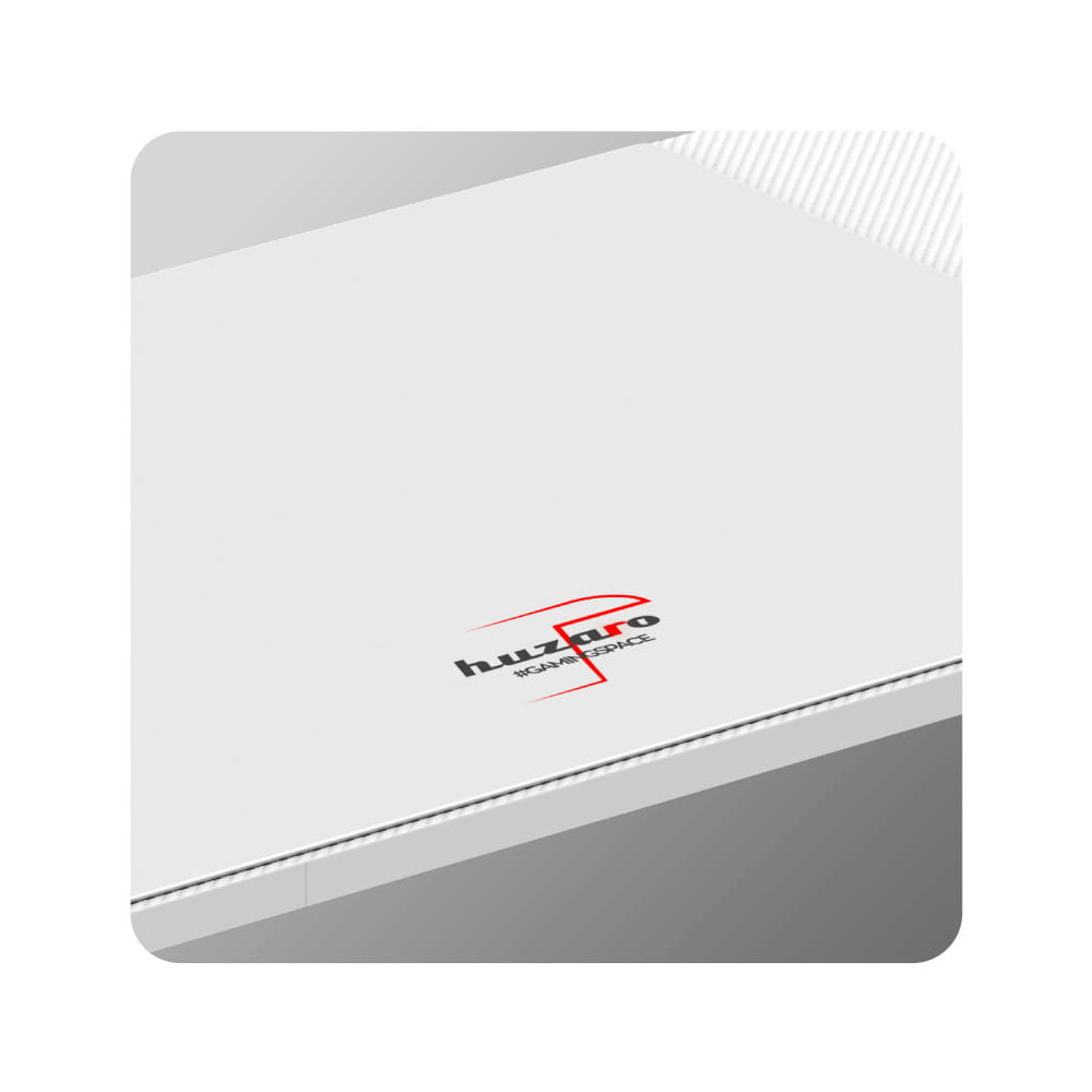 Biurko gamingowe Huzaro Hero 4.8 White RGB - zdjęcie 9