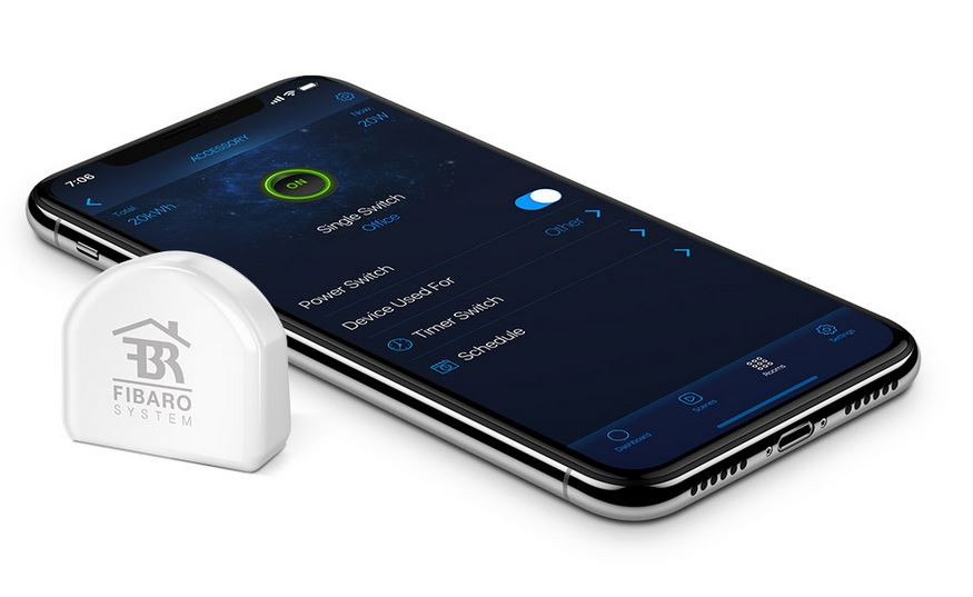 Przełącznik elektryczny Fibaro FGS-224 ZW5 Double Smart Module - zdjęcie 2