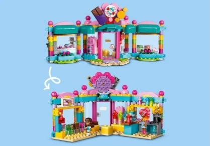 LEGO FRIENDS 42649 Sklep z cukierkami w Heartlake - zdjęcie 6