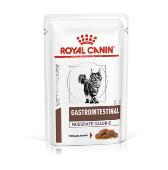 ROYAL CANIN Gastrointestinal Moderate Calorie - mokra karma dla kota - 12 x 85g - zdjęcie 1