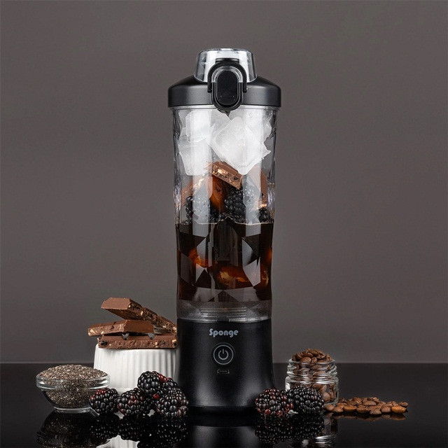 Blender bezprzewodowy Sponge czarny - zdjęcie 1
