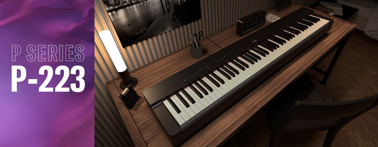 Yamaha P-223B - Pianino cyfrowe - zdjęcie 1
