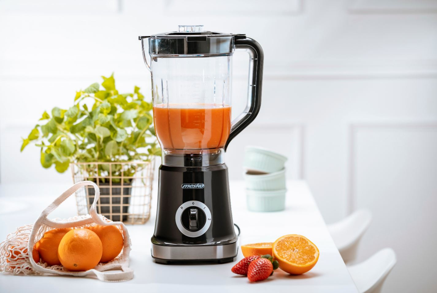 Blender kielichowy MESKO MS 4079 czarny - zdjęcie 1