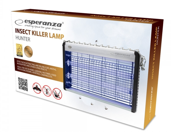 ESPERANZA LAMPA OWADOBÓJCZA HUNTER EHQ006 - zdjęcie 2