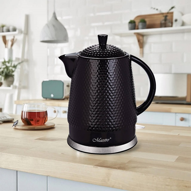 Czajnik elektryczny ceramiczny MAESTRO MR-069-BLACK - zdjęcie 1