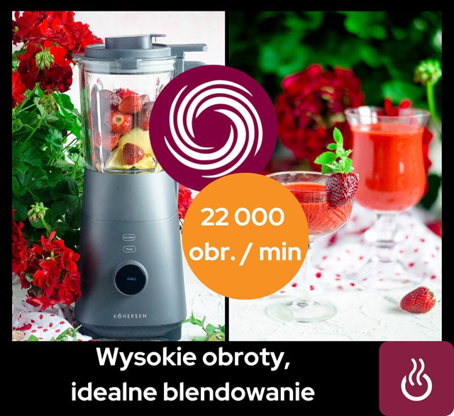 Blender gotujący Kohersen NB800A (antracytowy) - zdjęcie 6