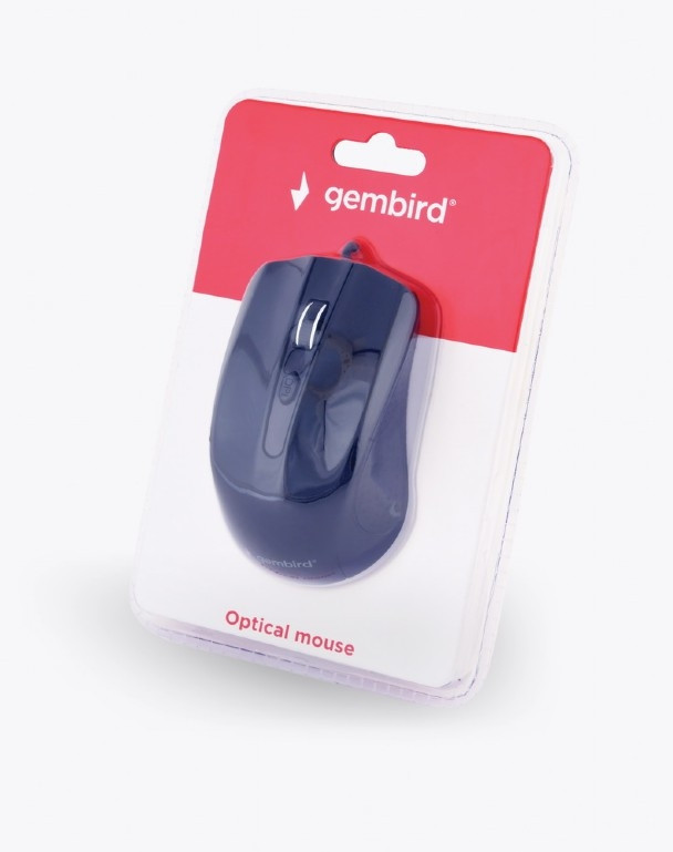 GEMBIRD MYSZ MUS-4B-01 OPTYCZNA 1200DPI CZARNA - zdjęcie 3