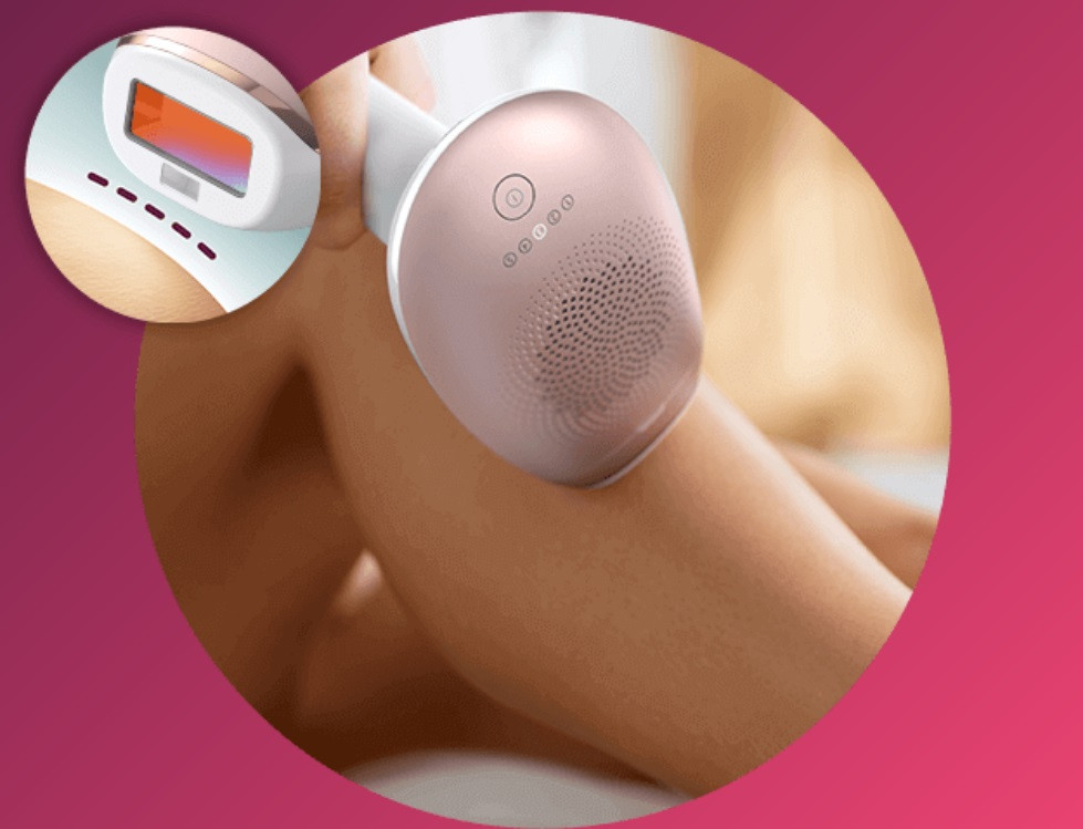 Depilator PHILIPS Lumea Advanced IPL BRI921/00 + Trymer Wbudowany filtr UV - zdjęcie 5