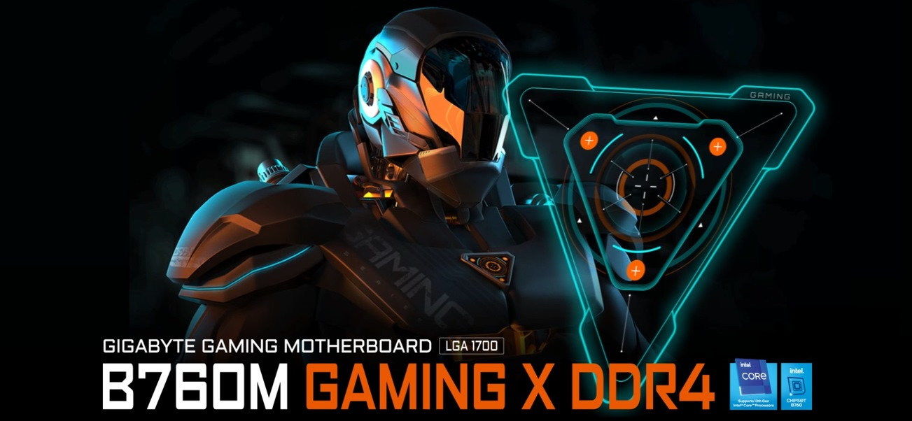 Płyta główna Gigabyte B760M GAMING X DDR4 - zdjęcie 1