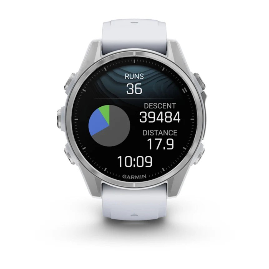 Garmin Fenix 8 AMOLED 43mm Srebrny - zdjęcie 6