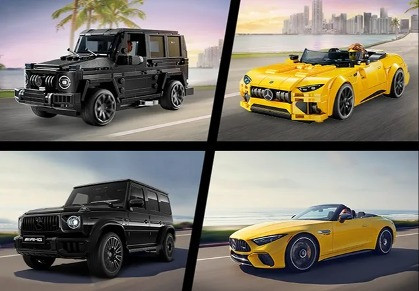 LEGO Speed Champions 76924 Mercedes-AMG G 63 i Mercedes-AMG SL 63 - zdjęcie 4