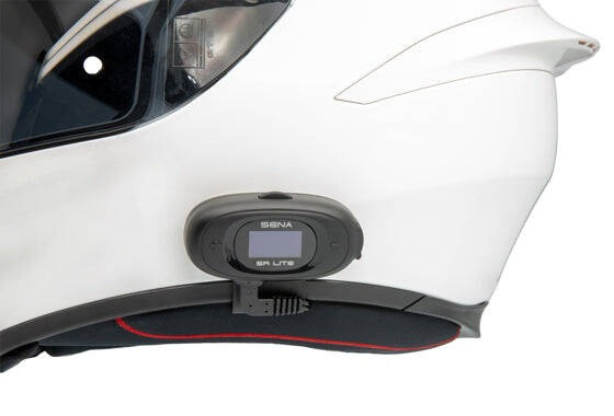 Interkom motocyklowy Sena 5R-01D 5R Lite Bluetooth 5.1 700m z wyświetlaczem LCD i uniwersalnym zestawem mikrofonów na 2 kaski - zdjęcie 1