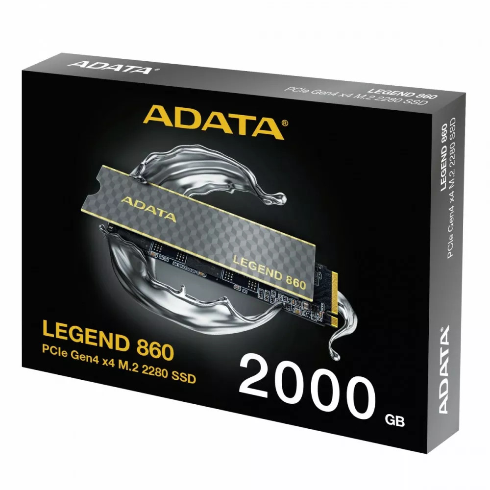 Adata Dysk SSD LEGEND 860 2TB PCIe 4x4 6000/5000 MB/s M.2 - zdjęcie 2