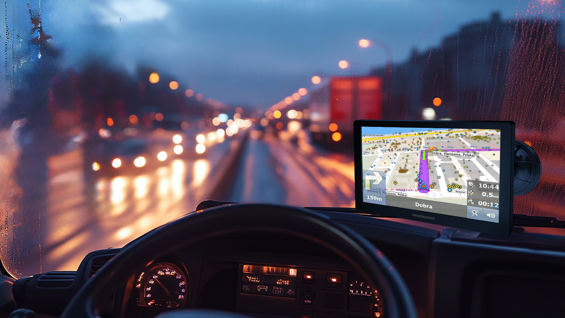 MODECOM NAWIGACJA FREEWAY CX 9.4 + MAPFACTOR EU - zdjęcie 9