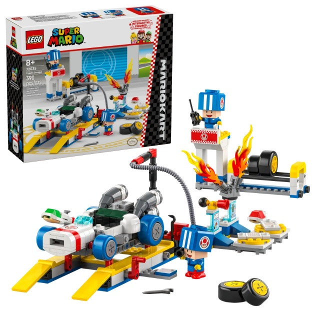 LEGO SUPER MARIO 72035 Mario Kart - Toad i jego garaż - zdjęcie 1