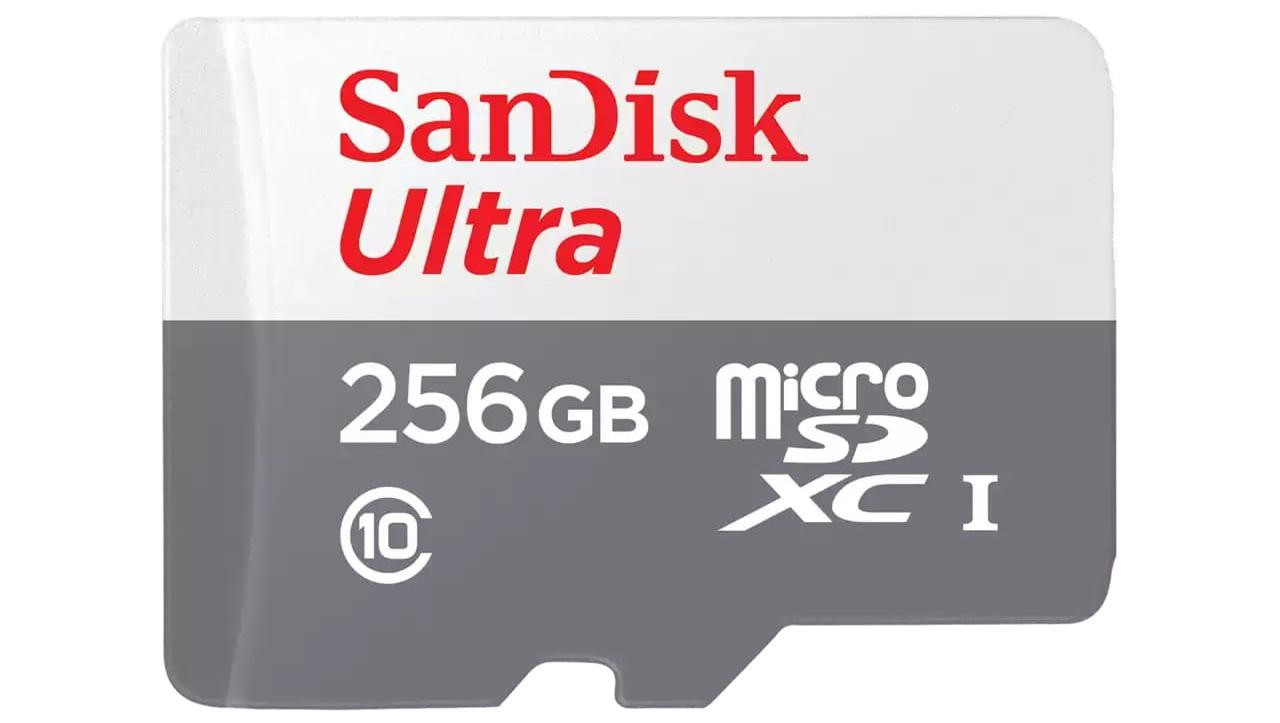 SANDISK ULTRA microSDXC 256GB 100MB/s A1 CL10 UHS-I - zdjęcie 1