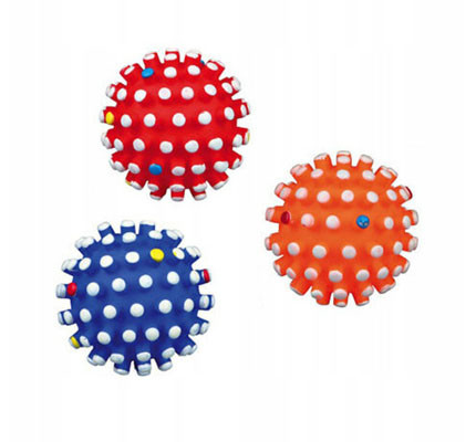 TRIXIE Piłka winylowa z grubym kolcem 10cm 3429 - zdjęcie 1