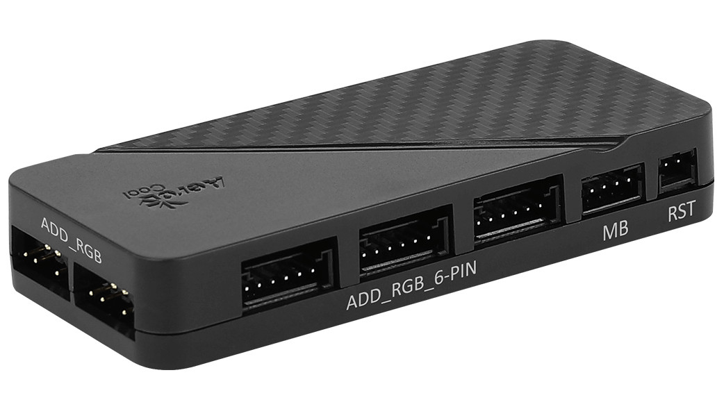 HUB AEROCOOL PGS H66F RGB CONTROL HUB - zdjęcie 1