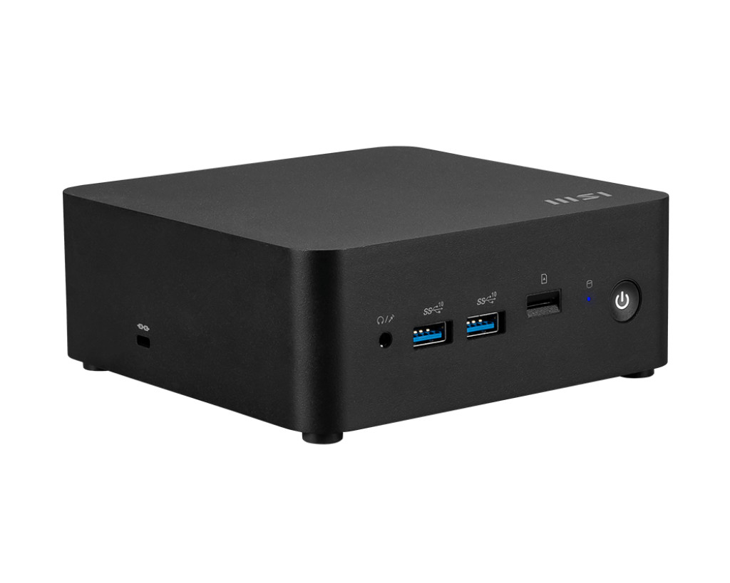 MSI Cubi NUC 13MQ-070PL i7-1365U 16GB SSD1TB Intel Iris Xe Graphics AX211 WiFi 6E Windows 11 Pro Black - zdjęcie 4