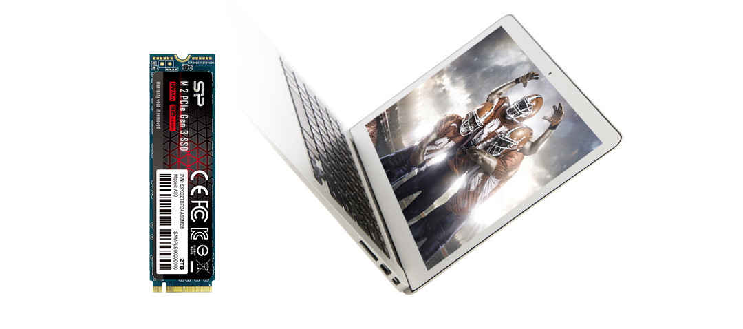 SSD Silicon Power Ace A80 2048GB PCIe Gen 3x4 - zdjęcie 3