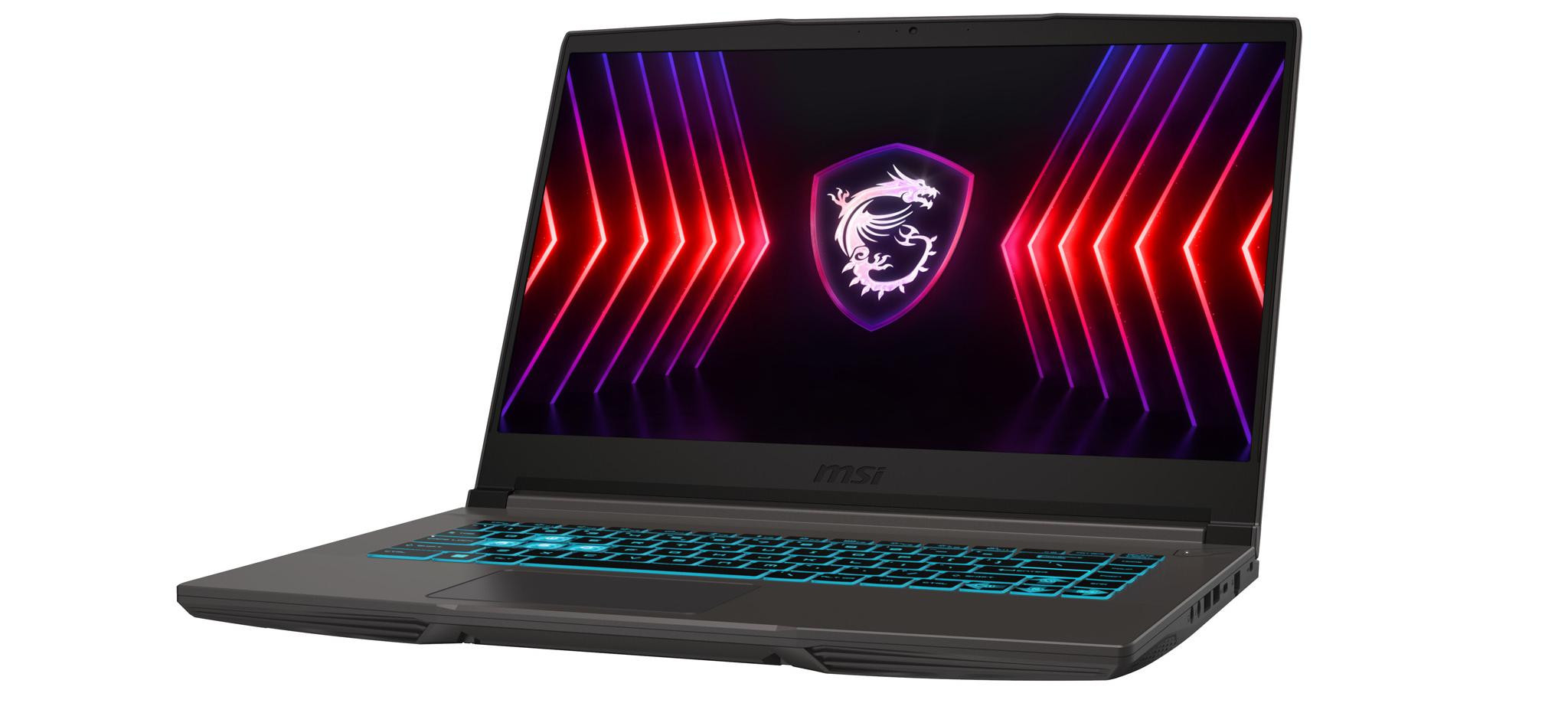 MSI Thin 15 B12VE-1817XPL i5-12450H 15.6" FHD 144Hz IPS-Level 16GB DDR4 3200 SSD512 RTX 4050 6GB NoOS - zdjęcie 4