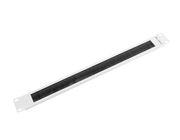Lanberg panel szczotkowy do szaf 19" 1u szary ak-1101-s - zdjęcie 1