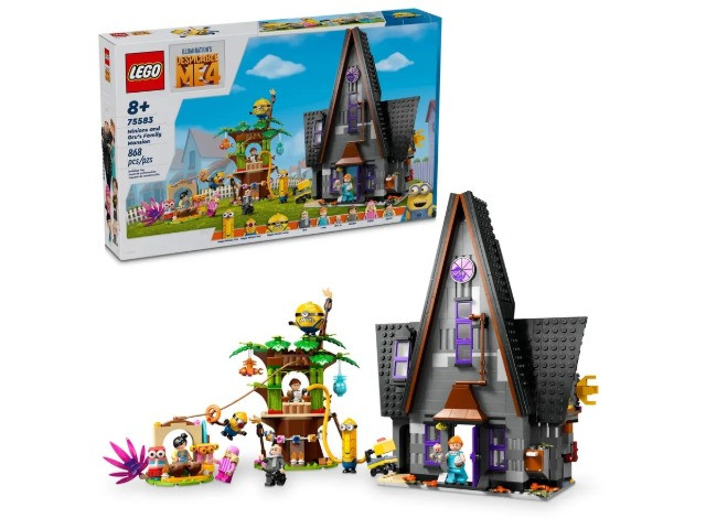 LEGO Minions 75583 Rodzinna rezydencja Gru i minionków - zdjęcie 1