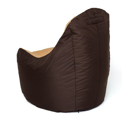 Pufa worek sako BOSS brązowy-beżowy XXL 140x90 - zdjęcie 2