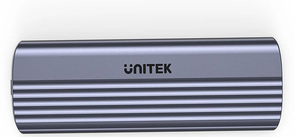 UNITEK OBUDOWA DYSKU M.2 PCIE NVME, USB-C 10GBPS, ALUMINIOWA - zdjęcie 1